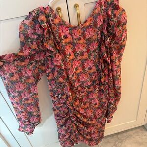 Zara Multicolor Floral Dress